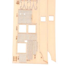 Kits De Construção De Veleiro De Madeira, Modelo Montado DIY, Brinquedo De Vela, Modelo De Navio, 1:100 - Image 6