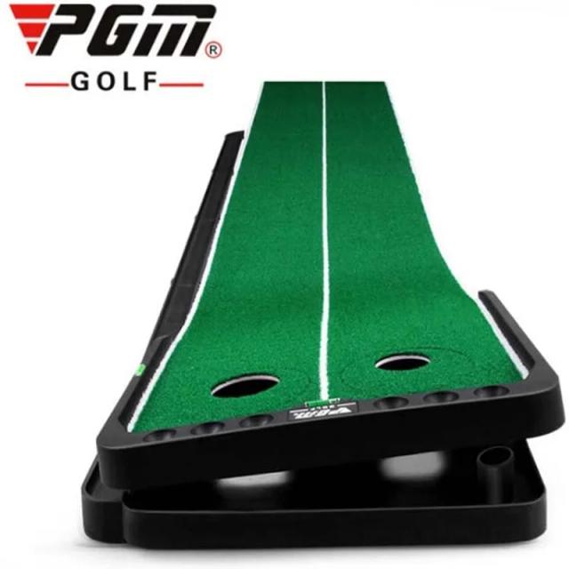 PGM Tapete de Golfe Ajustável Buraco Giratório 300cm