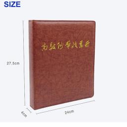 Álbum Stamp Banknote, 3-Hole Coin Collection Sheets - Image 4