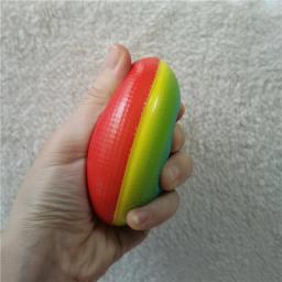 Rugby American Football Toy Balls para crianças, Hand Squeeze, Esponja de espuma, Anti Stress Relief Balls, Brinquedos esportivos ao ar livre, 9cm - Image 6