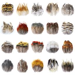 50 unidades/pacote penas de faisão pecock naturais para artesanato diy jóias fazendo acessórios pequenas plumas de frango decoração atacado - Image 2