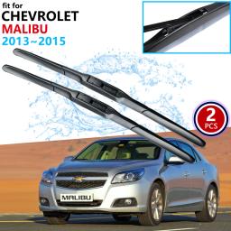 Para chevrolet malibu 2013 2014 2015 j gancho lâminas de limpador do carro janela dianteira pára-brisas limpadores acessórios do carro adesivos - Image 1