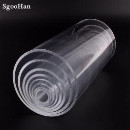 Tubo de acrílico transparente para aquário, 1 peça, o.d, 50 ~ 110mm, abastecimento de água, jardim doméstico, diy, acessórios de rega, 32cm - Image 5