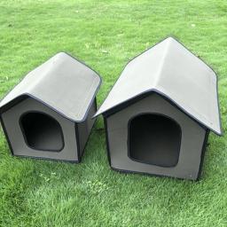 Impermeável dobrável Pet House, Canil intempéries do cão, Cat Shelter for Pet, Indoor Outdoor Sleeping - Image 4