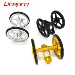Litepro-para-lamas traseiro dobrável para bicicleta, roda dupla, fácil de dobrar - Image 1