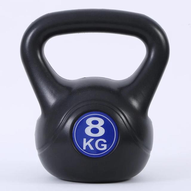 Kettlebell Sólido de 24 kg para Homens e Mulheres - Treinamento de Força em Casa