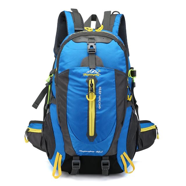 Mochila de 40L à prova d'água para esportes ao ar livre, escaladas e acampamentos - ideal para caminhadas e trekking feminino