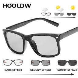 HOOLDW Novo Camaleão Photochromic Polarizada óculos de Sol Das Mulheres Dos Homens de Esportes Ao Ar Livre Óculos de Proteção óculos de Sol Dos Homens Óculos de Condução Óculos - Image 4