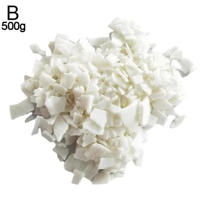 Cera Natural de Soja para Velas DIY - Suprimentos Artesanais de 100g a 500g com Pavios Inclusos