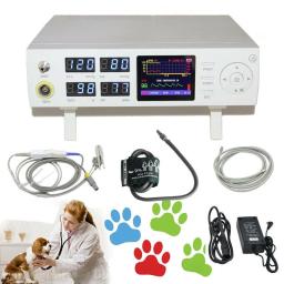 Contec cms5000vet veterinário aprovado equipamento médico multi parâmetro monitor paciente spo2 nibp pr freqüência cardíaca para animal - Image 2