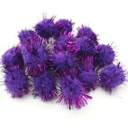 50pcs 15mm 25mm pompons coloridos para bonecas de vestuário material artesanal macio macio macio pom poms bola para diy crianças brinquedos acessórios - Image 5