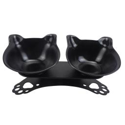 Dupla tigela de comida antiderrapante com suporte levantado, alimentador de gato e cachorro, alimentação para animais de estimação e rega - Image 6