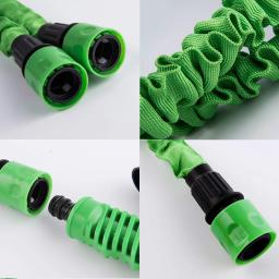 Expansível Magic Water Gun Mangueira Tubo, Carretéis Flexíveis, Pote De Espuma, Lavagem De Carro Pulverizador, 7 Padrões - Image 6