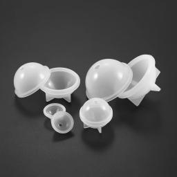 Cristal Rodada Silicone Moldes para Fazer Jóias, 3D Bola Artesanato Pingente, Molde de Resina Epóxi, Ferramentas DIY, Descobertas Suprimentos, 1PC - Image 5