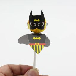 Lembrancinhas de festa de super herói decoração, pirulito, cartão de papel, super herói, decoração de festa, aniversário infantil, materiais de doces - Image 3