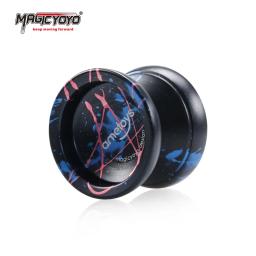 MAGICYOYO-liga de alumínio Yoyo Ball para crianças, brinquedo clássico original, T5-Sapphire Blue, Metal profissional, menino - Image 4