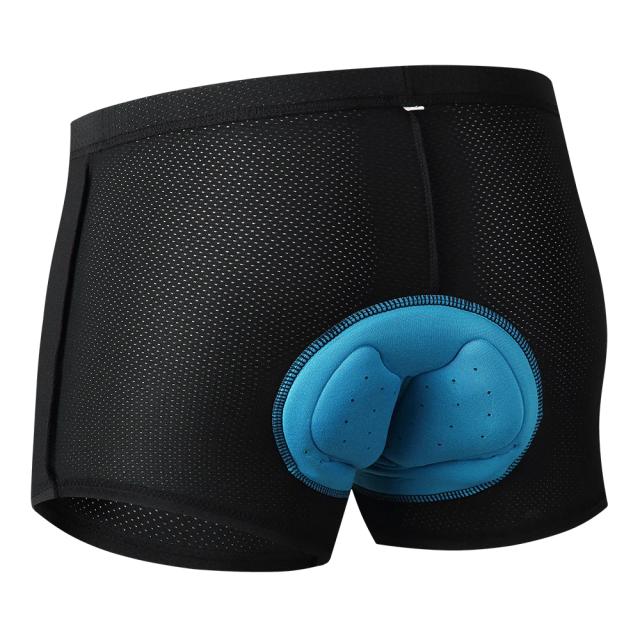 Calções de Ciclismo Respiráveis com Almofada em Gel, Conforto e Proteção para Homens em MTB e Estrada