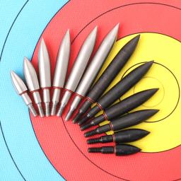 12 pçs broadheads pontas de seta pontos 100 150 200 250 300 350 rosca de grãos ponta de seta para od7.5mm eixo acessórios seta - Image 3