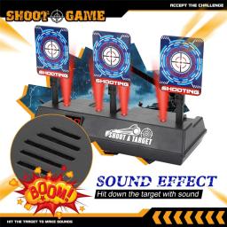 Auto-Reset Blaster para Nerf Gun, Brinquedos Elétricos Auto-Reset Targe para Crianças, BB Air Paintball, Gel Water Ball, Coletor de Munição Blaster, Target M416 Acessórios - Image 5