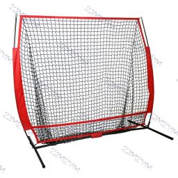 Rede De Prática De Softball De Beisebol Com Moldura, Batendo Pitching Batting, Catching Backstop Equipment, Training Strike Zone F, 5x5 pés - Image 2