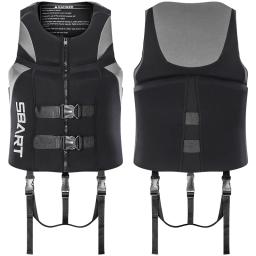 Colete salva-vidas para adulto neoprene, colete de segurança para natação, caiaque e surf, máximo de 110kg, para ambientes externos - Image 4