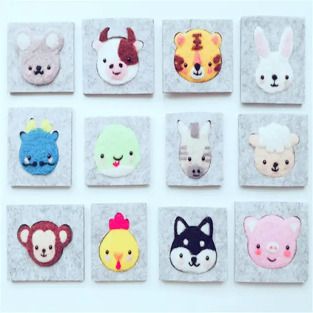 Molde de Feltro DIY para Estêncil de Lã Animal - Ferramenta Criativa e Acessórios Artesanais