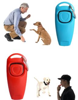 Pet cão apito e clicker filhote de cachorro parar barking ferramenta de auxílio à formação clicker portátil trainer produtos para animais de estimação suprimentos 1 pc - Image 3
