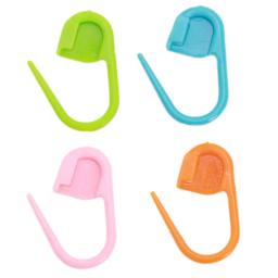 50 Pçs/set Colorido De Plástico Agulhas De Tricô Knitting Locking Ponto de Crochê Marcadores Crochê Gancho Da Trava Clipe Ferramentas De Costura - Image 6