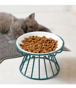 Bacia de alimentação para animais de estimação, tigela de aço inoxidável com desenho para alimentação de cachorros e gatos - Image 4