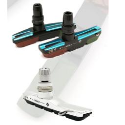 Par de pastilhas de freio para mountain bike, pastilhas de freio em forma de v, suporte de sapatos de freio, bloco durável, acessórios de bicicleta de estrada mtb, 1 par - Image 4