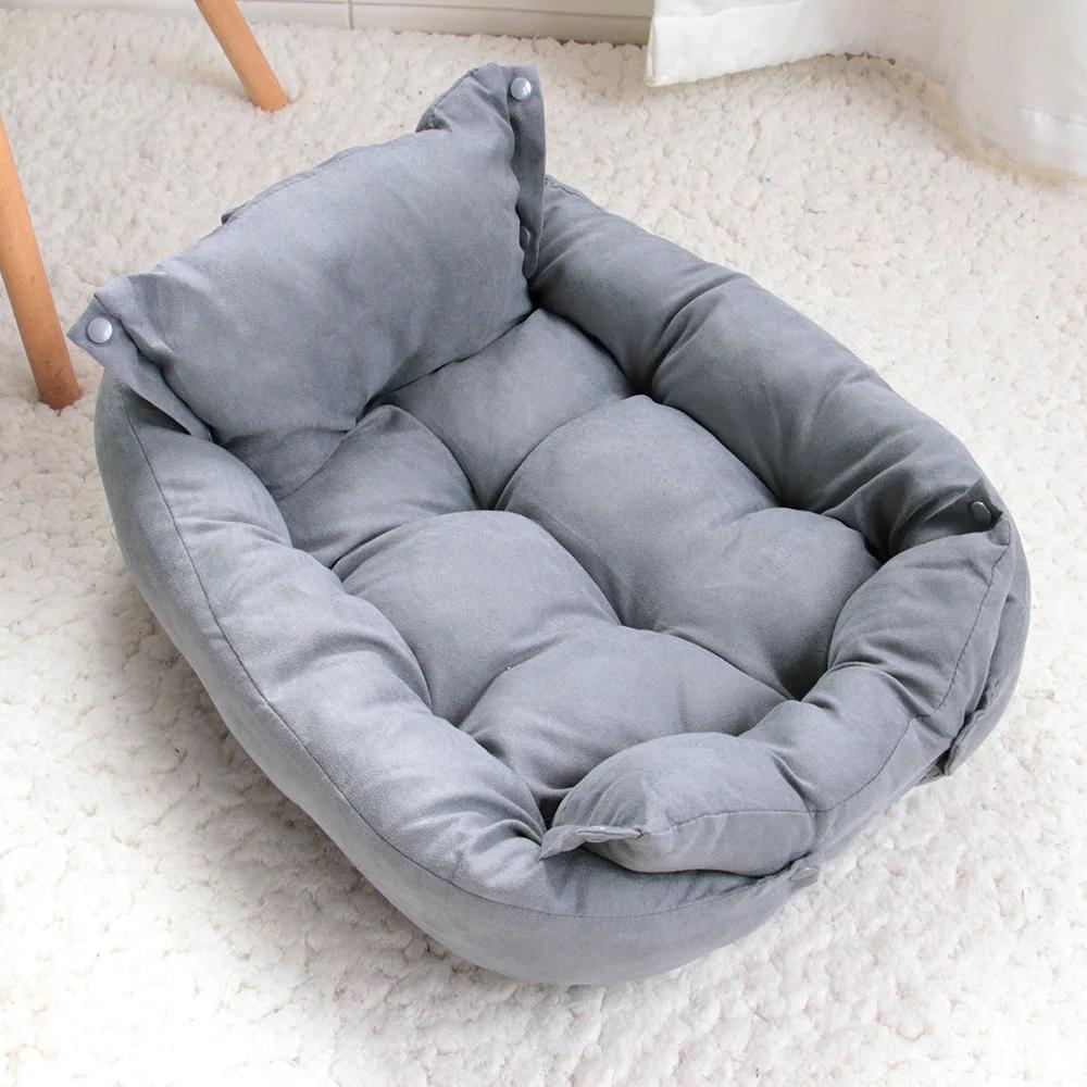 Cama de Dormir Multifunções para Animais de Estimação, 3 em 1, Sofá, Quente, Ninho, Canil, Macio, Almofada, Cães, Gatos, Cachorro, Gatinho, Inverno - Image 1