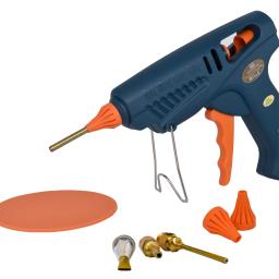 Conjunto de pistola de cola ajustável de temperatura ajustável para uso doméstico profissional 50 w/150 w cola à prova de vazamento design de bico de cobre puro - Image 5