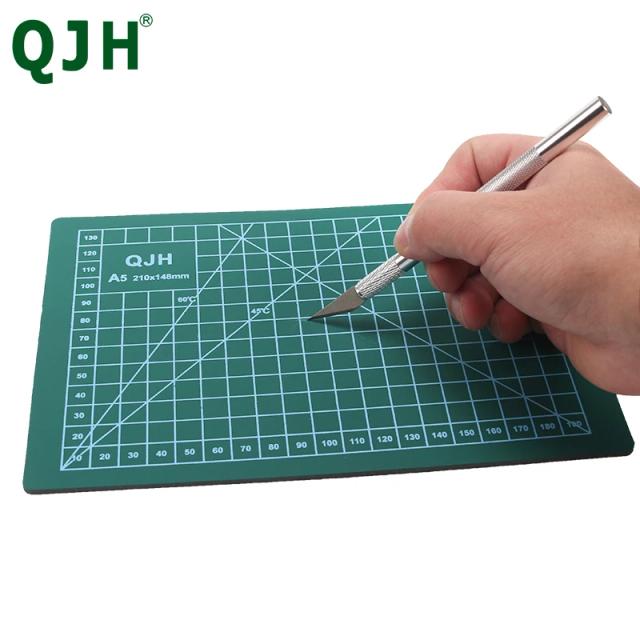 Tapete de Corte PVC A5 Qjh 12x6 - Arte e Auto Cura para Artesanato, Tecido Acolchoado, Costura e Scrapbooking