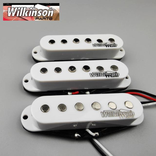 Captadores Vintage Wilkinson para Guitarra Elétrica ST - Brancos e de Alta Performance