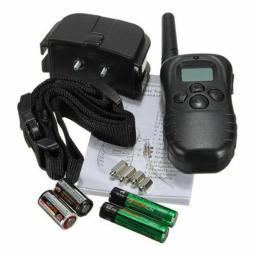 Coleira de treinamento para cachorro de estimação, equipamento de treinamento para cães com tela lcd, à prova d'água, parar de latir, 998d-1, 300m - Image 3