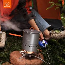 Bulin-Conjunto De Cozinha Portátil Para Acampamento Ao Ar Livre, Caminhadas, Talheres De Coleta De Calor, Economizador De Energia, 1.5 2.1l - Image 6