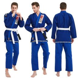 Quimono clássico brasileiro masculino e feminino, artes marciais, MMA, treino profissional, jiu-jitsu, quimonos, jiu-jitsu, soldado, guerreiro, mma - Image 2