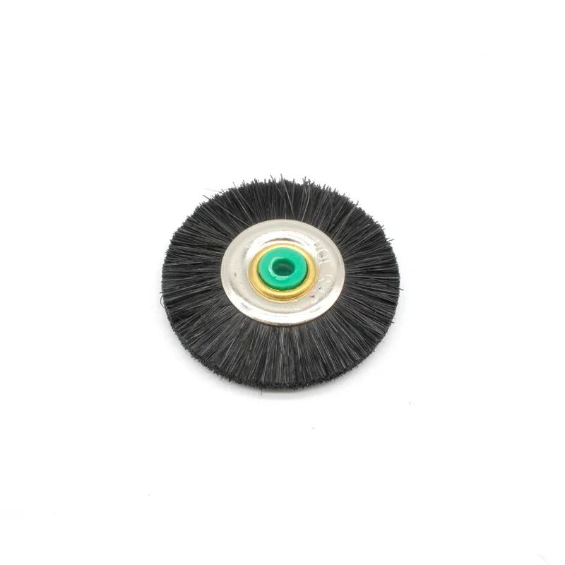 10 pçs 48mm cubo de ferro jóias polimento escova porco cabelo cavalo algodão polimento roda artesanal joalheiro ferramentas diy artesanato - Image 1