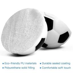 63mm crianças macio futebol basquete tênis de beisebol brinquedos espuma esponja descompressão vent stress bolas futebol anti stress - Image 4