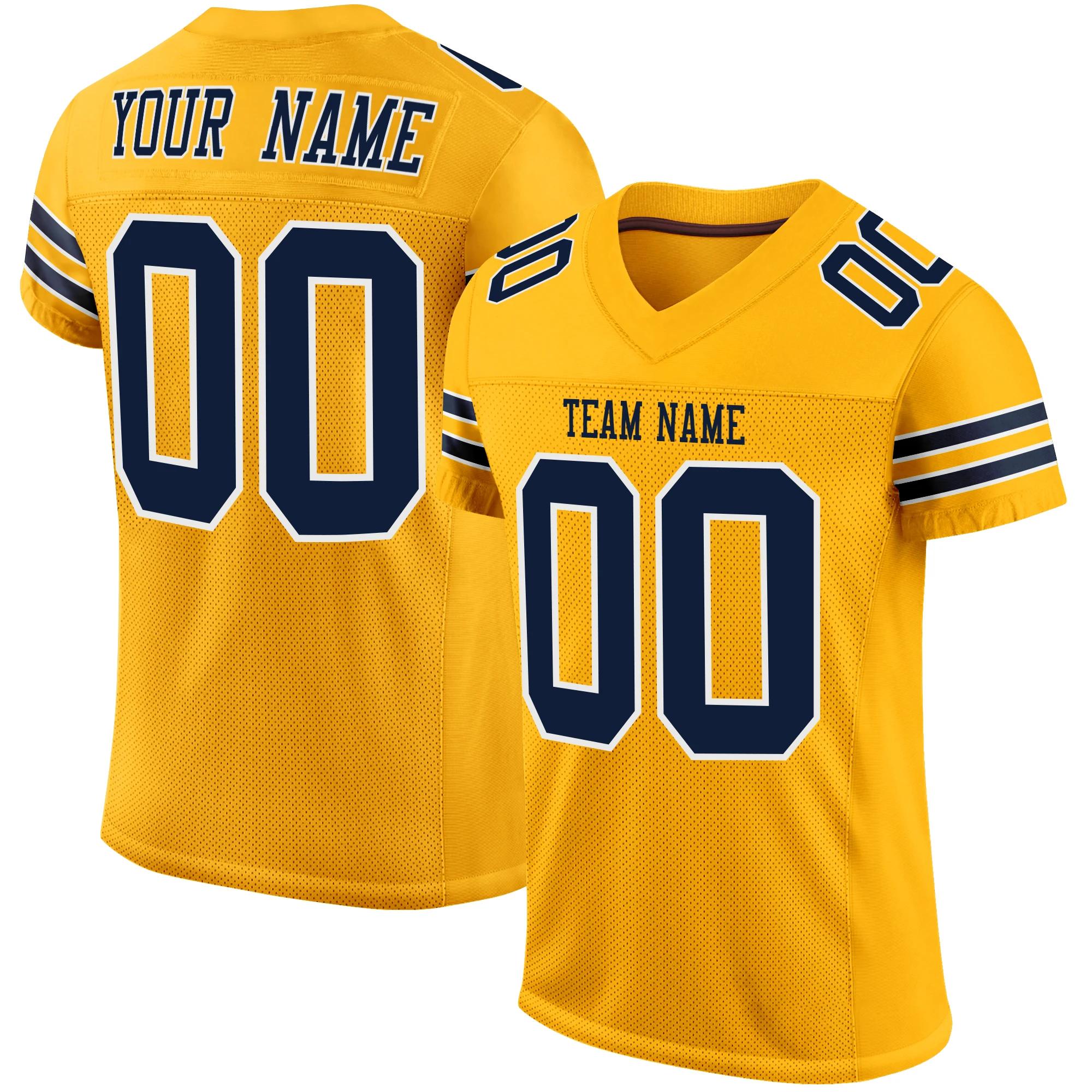 Personalizado personalizado futebol americano jersey, sublimação impressão, nome da equipe e número futebol camisa, rugby jersey para homens, presente do fã - Image 1