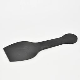 Ferramentas da arte da cerâmica preto plástico clapper argila espátula amassar pá lama diy escultura cerâmica ferramenta auxiliar ferramentas de modelagem - Image 5
