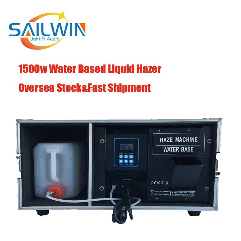1500W Water Hazer Machine, Efeitos Especiais de Palco, DJ Stage Light, Disco Fog Machine para Party Event, Espanha Stock - Image 1