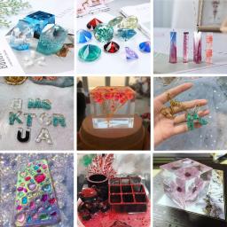 Estilo Misto de Silicone Moldes Casting Kits, Resina Epóxi Mold Tool Set, DIY Pingente, Fazer Jóias, Encontrar Acessórios, 1 Conjunto - Image 6