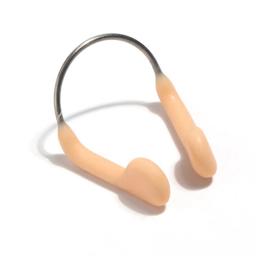 1/2/3 pces durável sem-skid macio silicone fio de aço nariz clipe para natação mergulho esportes aquáticos natação nariz clipe cor da pele - Image 3