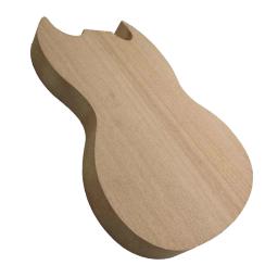 Okoume-Corpo De Guitarra Elétrica De Madeira, Fornecimento De Material Luthier Em Branco, Kit De Fabricação De Guitarra - Image 5