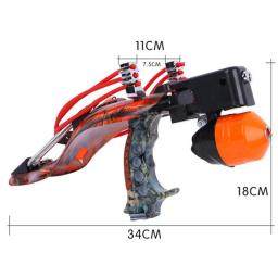 Multi Function Hunting Slingshot, Laser Rifle Toy com Dardos e Setas, Pesca Ferramenta de Tiro, Catapulta Profissional, Bestas - Image 6