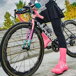 Capa para sapato para ciclismo, 9 cores, borracha à prova d'água para bicicleta, estrada, sapato profissional, cobertura de sapato - Image 4