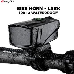 Easydo 140 dB Sino Elétrico 2 Modos Buzina Eletrônica de Bicicleta À Prova D 'Água Acessórios de Ciclismo ao Ar Livre Sino de Bicicleta Guiador 22-26mm - Image 1
