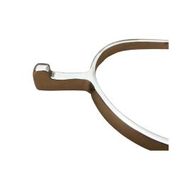 Enghlish esporas de equitação de aço inoxidável equipamento de cavalo esporão de pescoço quadrado de 3 cm - Image 5