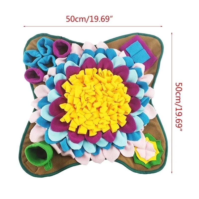 Tapete de Snuffle lavável para animais de estimação, treinamento de cheiro de nariz, farejador, brinquedo de cachorro, alimentação lenta, tigela, dispensador de alimentos - Image 1